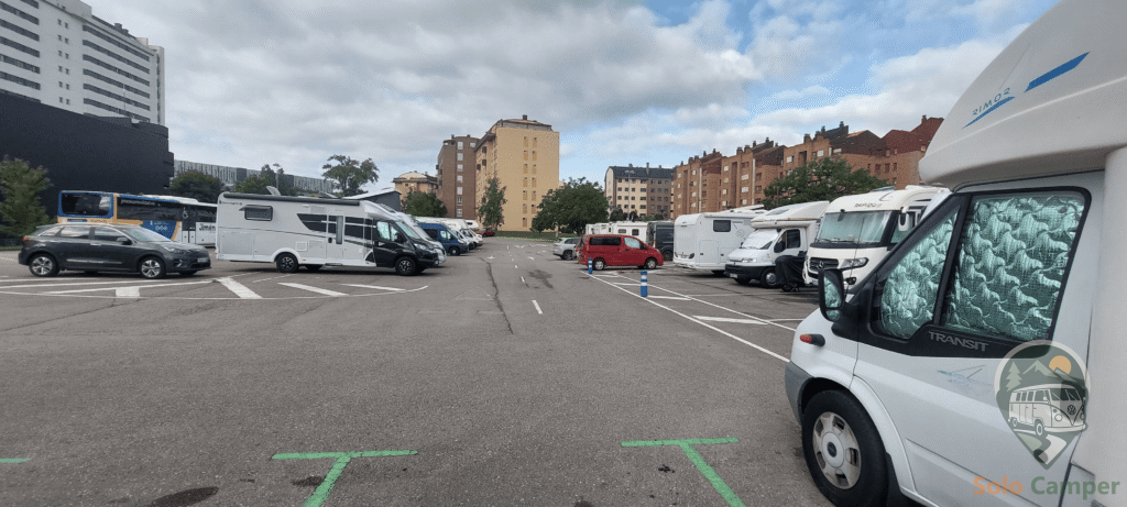 Área de La Corredoria (Oviedo) - SoloCamper