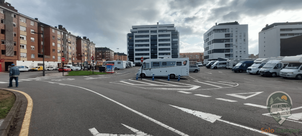 Área de La Corredoria (Oviedo) - SoloCamper