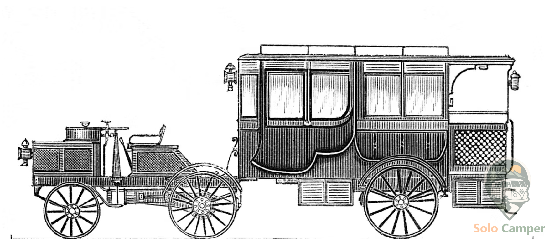 Boceto de la Grande Diligence de 1896