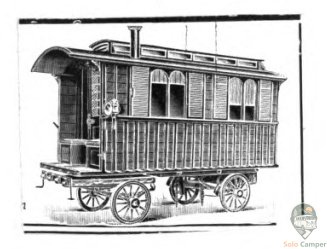 The Wanderer, la primera caravana de recreo de la historia, construida en 1885